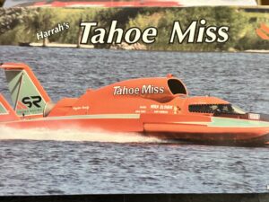 2026 Harrah's Tahoe Miss 1/25th scale unlimited hydroplane model kit