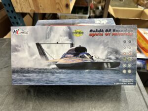 2026!!  1/25th scale Spirit of America Unlimited Hydroplane